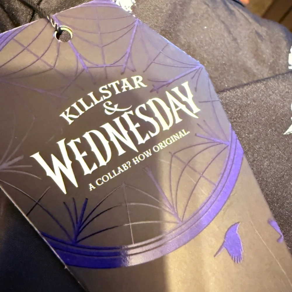 🆕 NWOT Killstar Little Storm Cloud Pinafore Dress - Picture 7 of 7